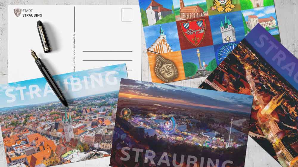 Postkarten Stadt Straubing, Amt für Tourismus