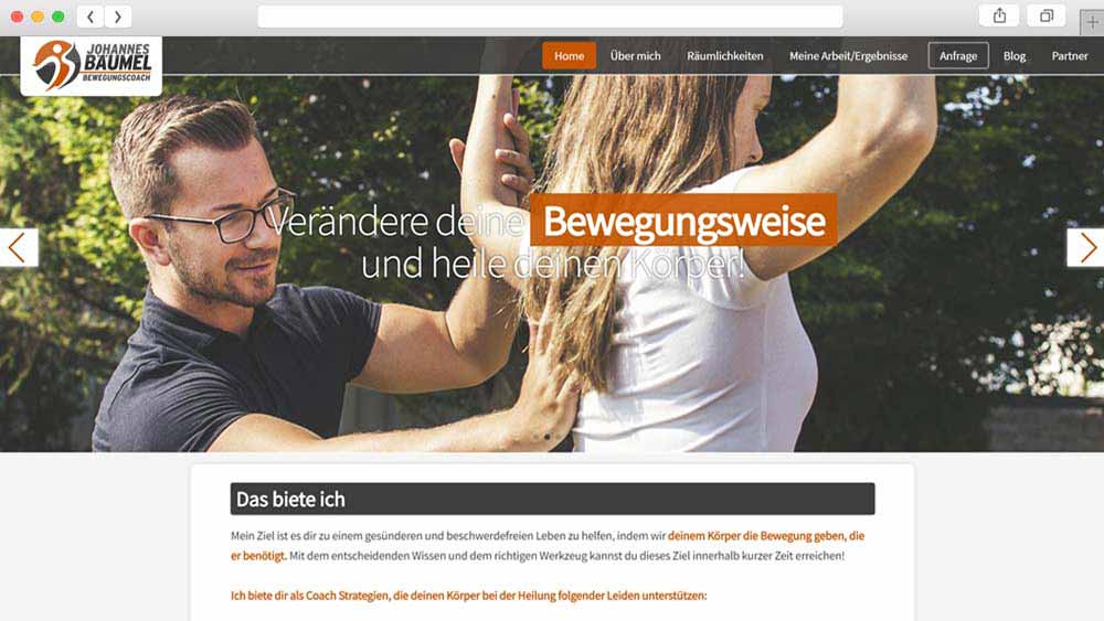 Homepage Bewegungscoach Niederbayern